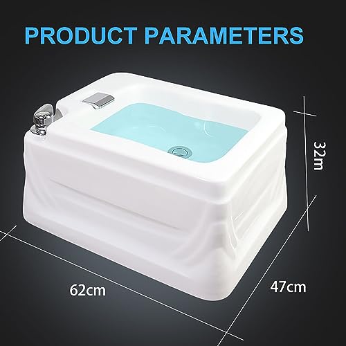 Spa de pies acrílico con masaje y ajuste frío/calor miniatura 4