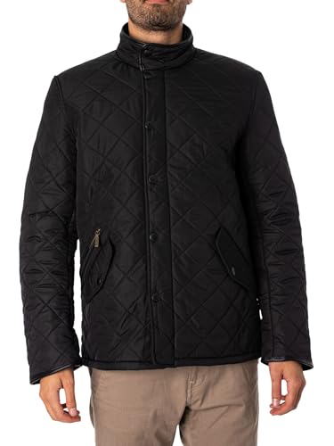 Barbour Men's Powell Quilt, Black, M