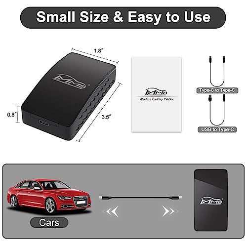 MMB CarPlay, Dongle Adattatore Wireless Si Applica...
