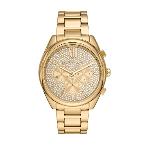 Michael Kors Janelle �A�i���O �S�[���h�_�C���� �����Y�r���v -MK8995, �S�[���h, �X�g���b�v