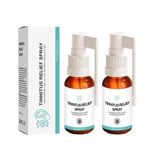Qartel Ohrenspray, Ohrenspray Von 𝐐artel, 𝐐artel 𝐒pray Ohren, 𝐐artel Hearing Aid Spray, 𝐐artel Tinnitus 𝐒pray, 𝐎hrenspray Für Männer und Frauen (2Stück)