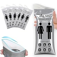 2XK-NOV 12 Stück Einweg-Urinbeutel für Unterwegs, Mobile Notfalltoilette im Auto, 700 ml Gel-Urinbeutel für Camping Toiletten, Reisen, Stau, Erbrochene Beutel, Reisetoilette für Männer, Frauen, Kinder