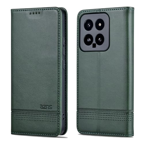 Housse antichoc Xiaomi 14 portefeuille avec pare-chocs TPU
