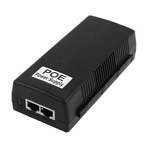 Inyector POE DC 24 V 2 A, fuente de alimentación por Ethernet, adaptador de red, marca lon0167 miniatura 1