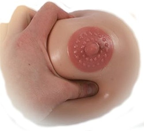 XXL erotischer Handtrainer Busen Knetball Massageball Boobs Anti Stress Ball von CBK-MS