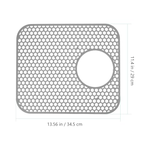 Cojín de drenaje de silicona SHOWERORO resistente al calor y enrollable para proteger tu encimera 3