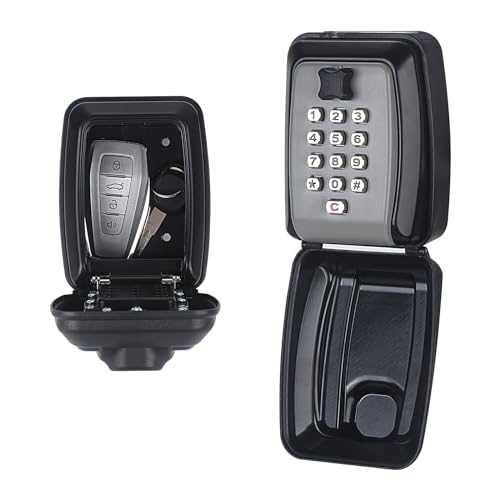 Piclafe Schlüsselschlosskasten mit 12-stelligem Zahlenschloss