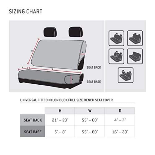 Carhartt Universal Bench Seat Cover, Black Weekly Ads Online