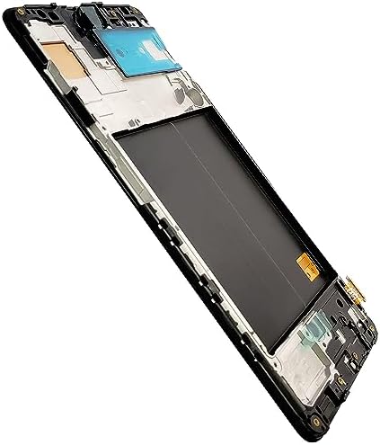 Screen Replacement LCD Display Touch Digitizer Assembly with Frame for Samsung Galaxy A51 4G 2019 A515 A515U1 A515U A515A SM-A515F SM-A515U 2019 Black+Tools