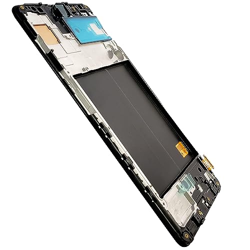 HQB-Star Galaxy A51 4G A515 LCD Screen Replacement LCD Display Touch Digitizer Assembly with Frame for Samsung Galaxy A51 4G 2019 A515 A515U1 A515U A515A SM-A515F SM-A515U 2019 Black+Tools