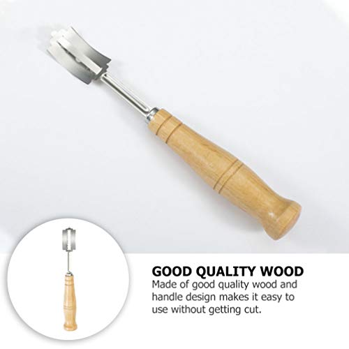 CLISPEED 1 Conjunto de Alça de Madeira para Pão Coxo Ferramentas de Corte Ferramentas de Corte de Ma