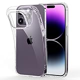 ESR Cover Trasparente compatibile con iPhone 14 Pro Max, Custodia sottile in silicone e in TPU antiurto, Resistente all'ingiallimento, serie Project Zero, Trasparente
