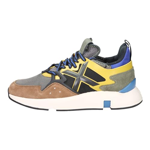 Munich Clik 103 Baskets Multicolores pour Homme en Tissu