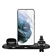 Produktbild 3-in-1 kabellose Ladestation für Samsung, kabelloses Ladegerät, kompatibel mit Samsung Galaxy S21, S21+, S20, S10, iPhone 12 Pro Max, Galaxy Watch 3, 1, Active 2, 1, Gear S4, S3, Galaxy Buds Airpods