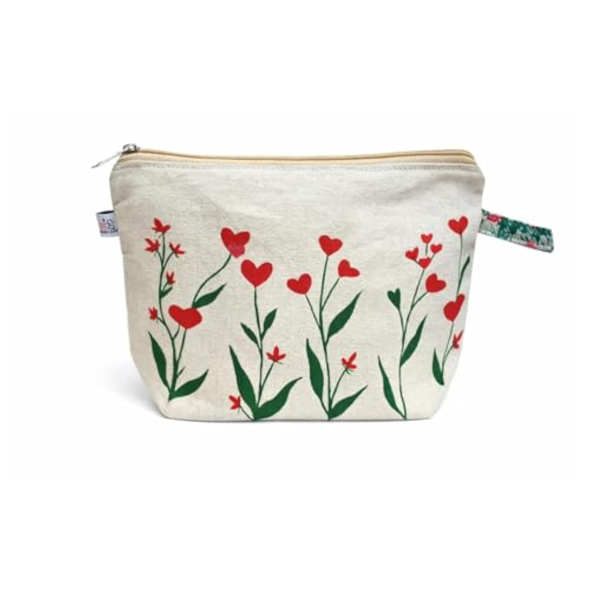 Multi-Purpose Canvas Pencil Pouch with Sturdy Zipper
