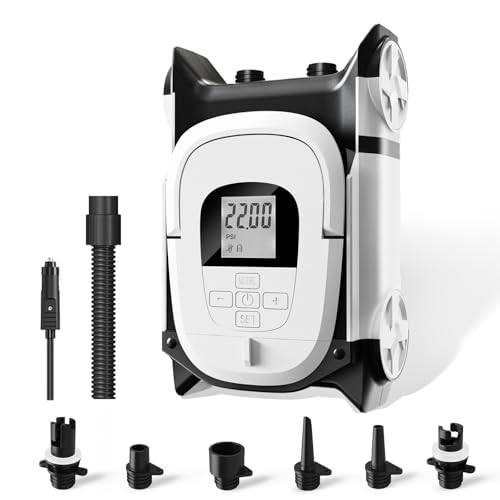 GICLE Paddle Board Pump with Auto-Off Function for Inflatable SUP and Boat