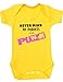 Baby Moo’s - body unisex da bambino, con scritta “Never Mind My Parents, I’m the Punk” giallo Yellow 3-6 mesi