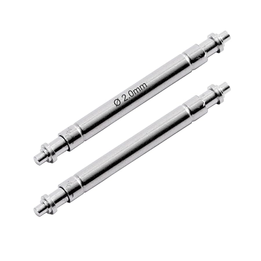 Set Barrette A Molla Eichm&uuml;ller Per Orologi | Acciaio Inox 1.78mm, 4 Pezzi