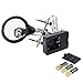 Dandelion 2.5X 7.5X 10X LED Light Magnifier Soldering Station,Magnifying Desk Lamp Helping Hand Repair Clamp Alligator Auxiliary Clip Stand Desktop Magnify Glass for Painting Miniature,Jewelry Pieces