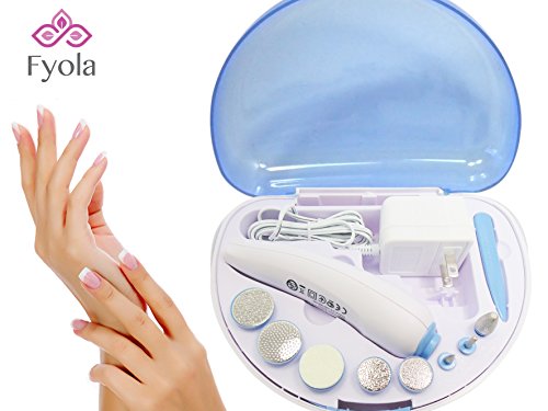 New Portable Nail Kit / File Fyola Personal Manicure Set | Pedicure Electric System Nail Drill Machine, Nail Care, Improved Design