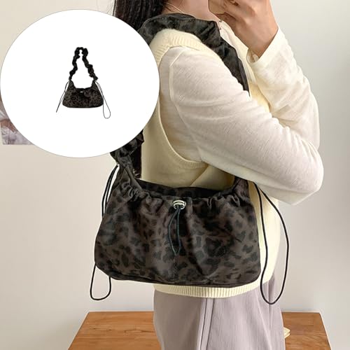Sac plissé en coton avec cordon résolvant le manque de place