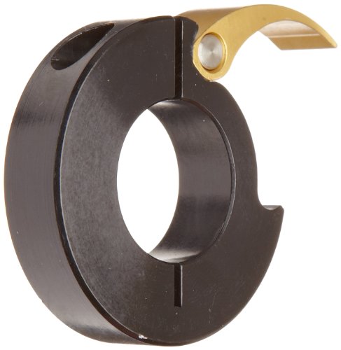 Ruland QCL-16-A Quick Clamping Shaft Collar, Anodized Aluminum, Metric, 1.000" Bore, 50mm OD, 13mm Width