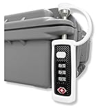 Cedar Mill TSA Approved Gun Case Lock – Durable, Cut-Resistant Security TSA Locks for Gun, Pistol, Revolver Case or Firearms – Child-Safe Trigger Locks for Rifles and Shotguns