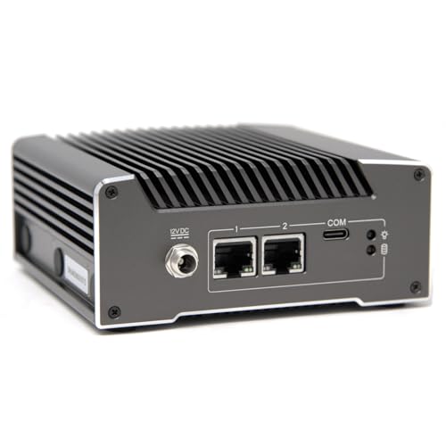 Protectli Vault V1210-2 Port, Mikro Urządzenie/Mini PC - Intel N5105, 2X 2.5G NICs, 4GB LPDDR RAM na płycie głównej, 32GB eMMC na płycie głównej