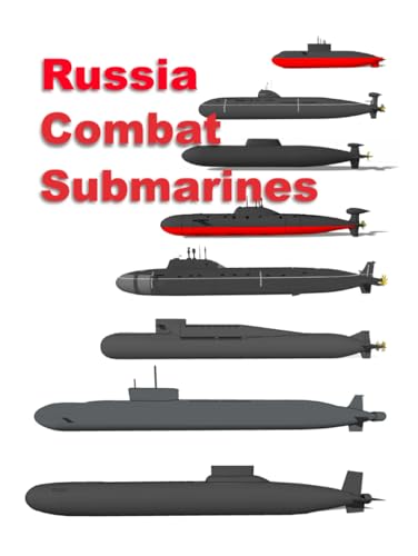 Submarines de combat de la Russie imprimé en couleur livre militaire