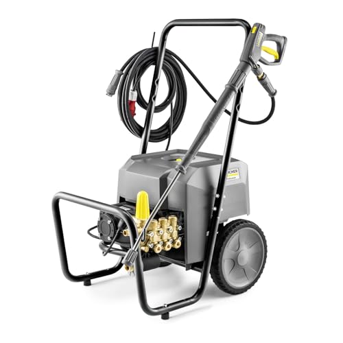KARCHER Limpiador de Alta Presión HD 17 15-4 S Classic 13674040 Trifase a Agua Fría, Motor de 9 KW, de 60 a 150 Bar, Cable de 5 m, Garantía de 2 años Kärcher