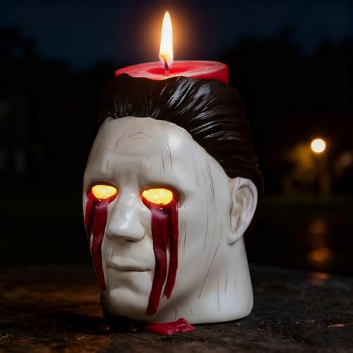 Halloween Bleeding Eyes Candle Holder