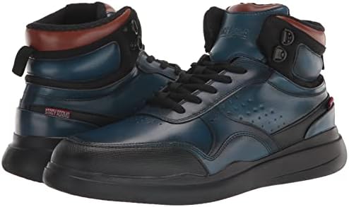 STACY ADAMS Men's Mayson Mid Lace Up Sneaker Fashion Boot, Cognac, 9 | Image 6
