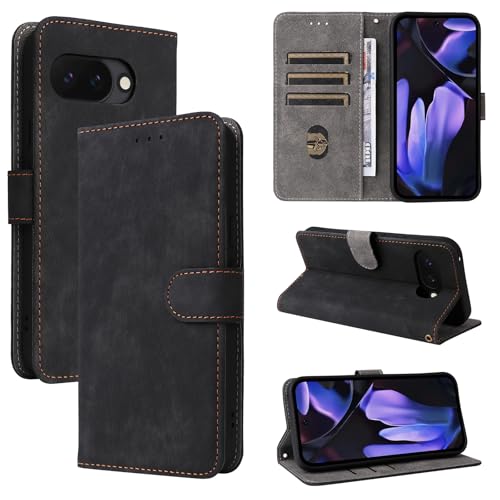 �uMeyee�vGoogle Pixel 10A �Ή� �P�[�X�蒠�^ ���� PU���U�[ ��G�肪�ǂ� �����h�~ �Ռ��z�� �ϖ��C �S�ʕی� �ώ���RFID�@�\ �}�O�l�b�g�� �J�[�h���[ �X�^���h�@�\ �j�����p �s�N�Z��10a �p�g�уP�[�X(�u���b�N)