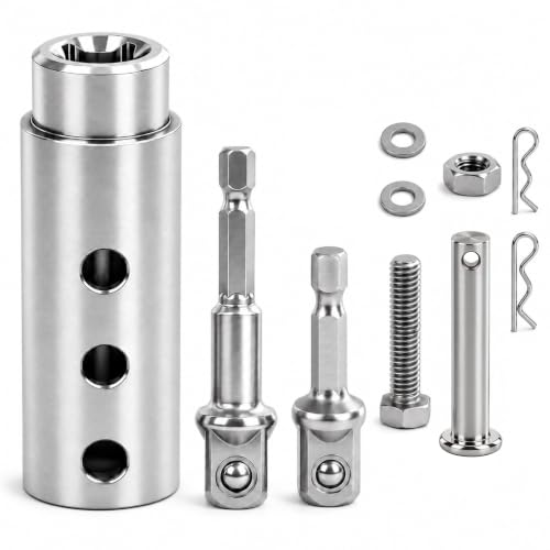 Trailer Jack Drill Adapter Kit for 1 Inch Jack