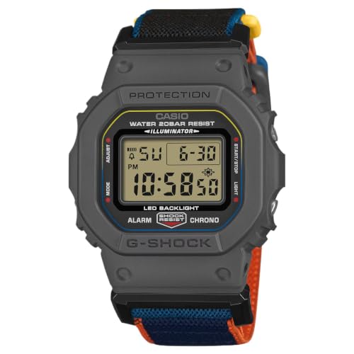 Casio DW-5600MNC-8A2ER Montre Homme Idéale pour le Surf et le Quotidien Urbain