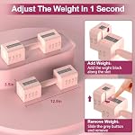 Adjustable Dumbbells Set for Women/Men Home Gym - Image 4