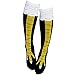 Gmark Girls Chicken Legs Knee-High Fitness Novelty Socks 2-Pack Black, One Size