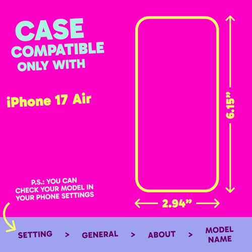 Coque iPhone 17 Air rose vif pour vos sorties urbaines