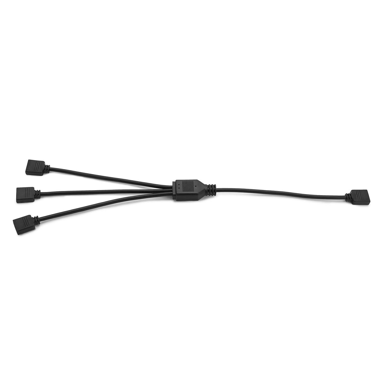 QWORK 2 Pièces câble répartiteur ARGB 5 V 3 broches 30 cm pour ventilateur PC