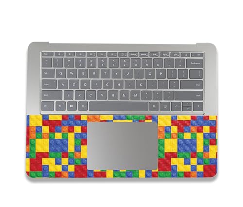 Image of MightySkins Carbon Fiber Skin Compatible with Microsoft Surface Laptop Studio 2 (2023) Full Wrap Kit - Brick by Brick | Protective Durable Textured Carbon Fiber Finish | Made in The USA