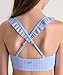 Vineyard Vines Girls' Ruffle High Neck Two Piece, Serenity Blue Gingham, Medium
