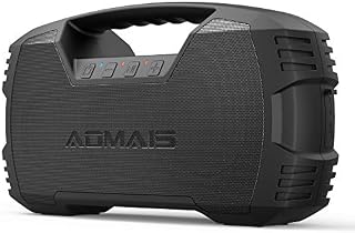 AOMAIS GO Bluetooth Speakers, 40H Playtime Outdoor Portable Speaker, 40W Stereo Sound Rich