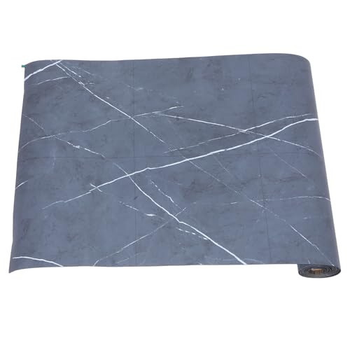 POPETPOP 1 rollo de baldosas autoadhesivas de vinilo para suelo, resistentes al agua, para el hogar, la oficina, el dormitorio, la sala de estar y la cocina.