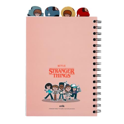 Carnet de notes Stranger Things A5 le cadeau idéal pour fans de la série