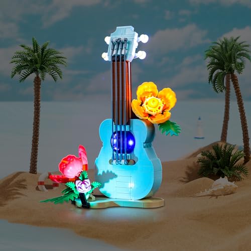 BrickBling LED Light Only, Compatible with Lego Creator 3 in 1 Tropical Ukulele 31156, Creative Lighting Kit Compatible with Lego Tropical Ukulele-Not Come with Model by BrickBling - Image 5