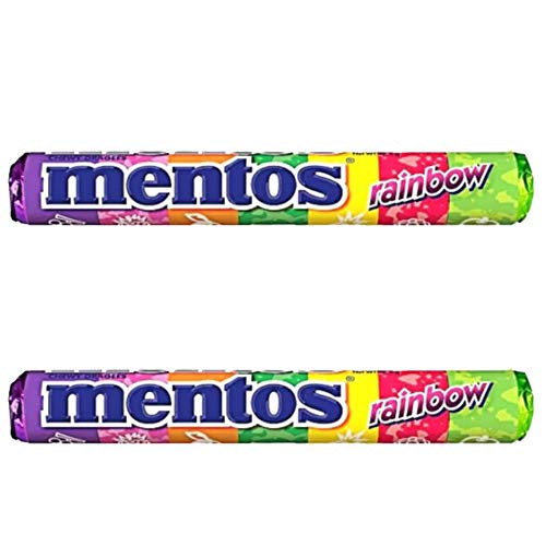 Image of Mentos Rainbow Chewy Dragees Pack of: 2, x 29 g