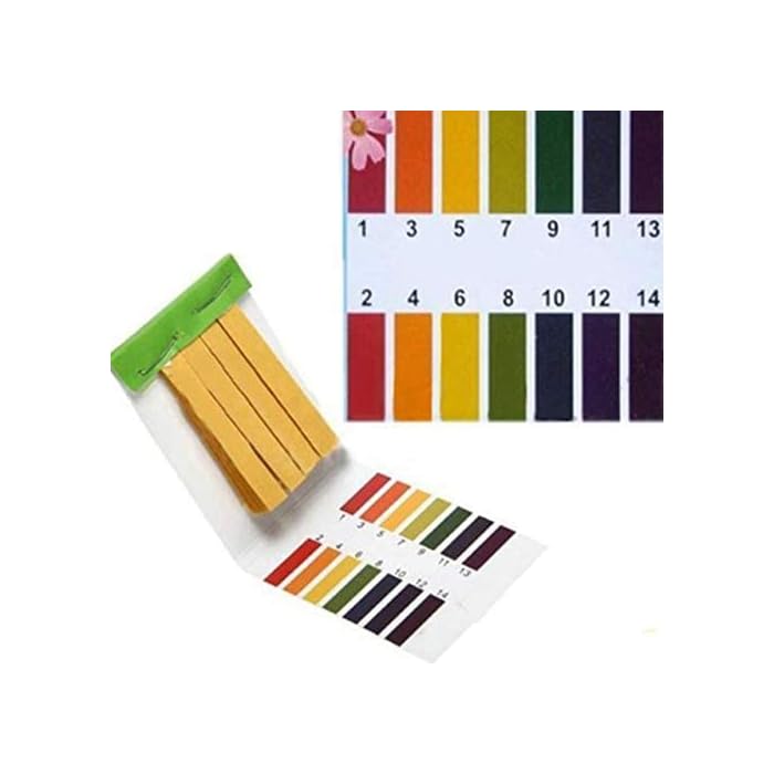Buy Pmw Ph Paper Full pH 114 Test Indicator Litmus Paper Water Soil Testing Kit 80 Strips