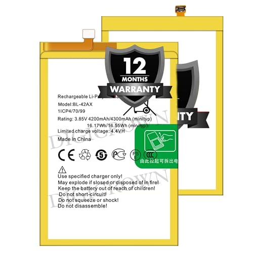 Image of Original BL-42AX Battery Compatible for Infinix Note 4 (X572, X572-LTE) - (4300mAh) - 1 Year Warranty