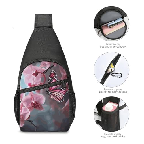 Sling Bag para Hombres y Mujeres Crossbody Pequeña miniatura 4