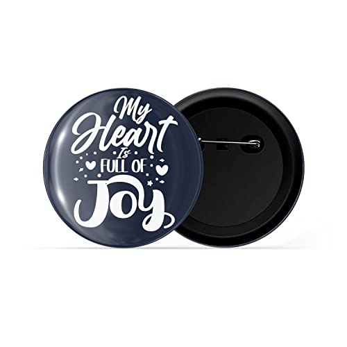 Image of dhcrafts Pin Badge Multicolor Family Glossy Finish Design Pack of 1 (58mm)